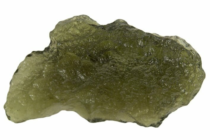 Green Moldavite Tektite ( g) - Czech Republic #337786